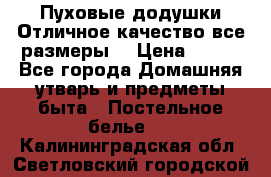 Пуховые додушки.Отличное качество,все размеры. › Цена ­ 200 - Все города Домашняя утварь и предметы быта » Постельное белье   . Калининградская обл.,Светловский городской округ 